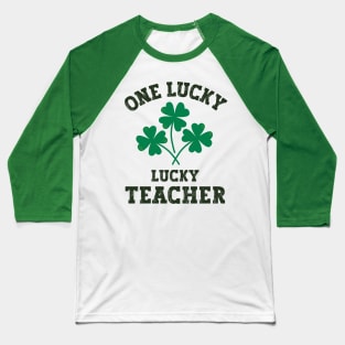 St Patricks Day teacher Baseball T-Shirt